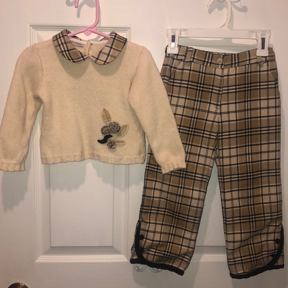 Adorable Girls Matching Set Size 3